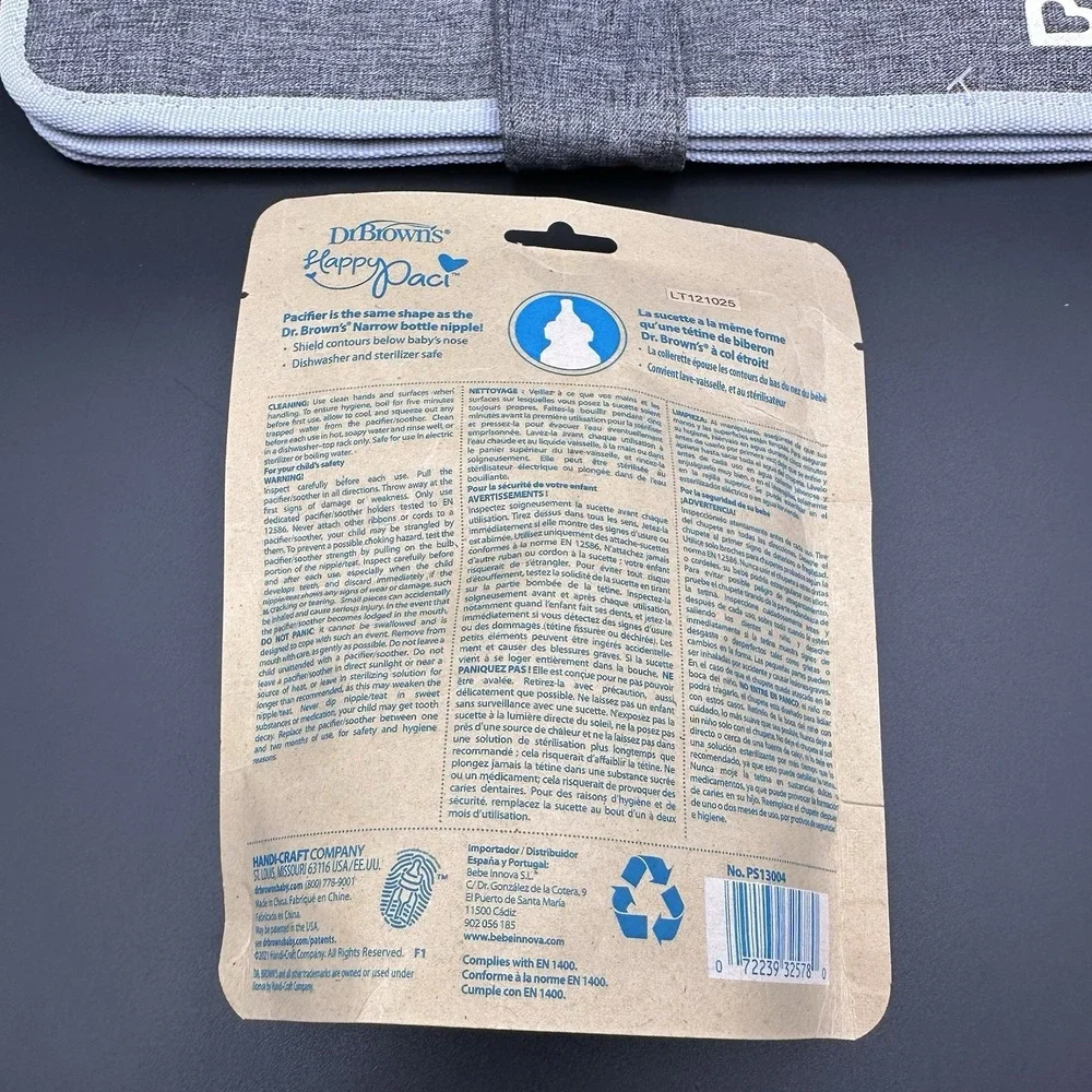 Dr Browns Happy Pack And Munchkin Changing Pad